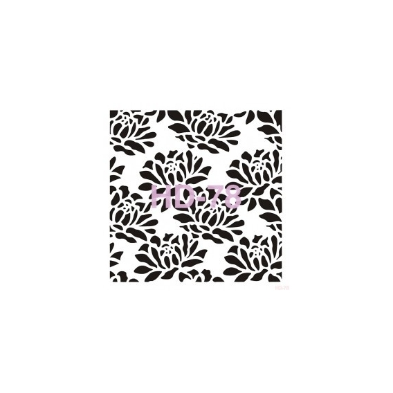 Home Decor (Duvar) Stencıl 45*45 cm HD-78