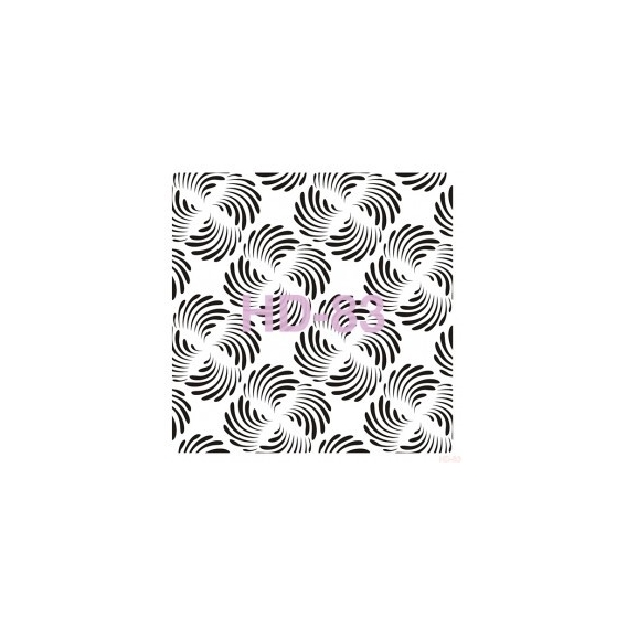 Home Decor (Duvar) Stencıl 45*45 cm HD-83