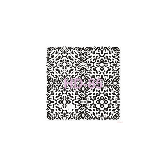 Home Decor (Duvar) Stencıl 45*45 cm HD-85