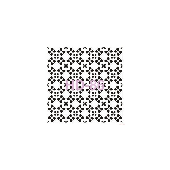Home Decor (Duvar) Stencıl 45*45 cm HD-86