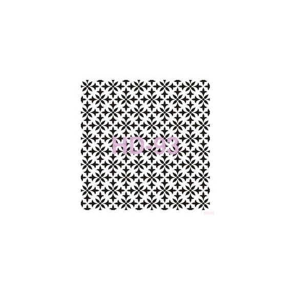 Home Decor (Duvar) Stencıl 45*45 cm HD-93