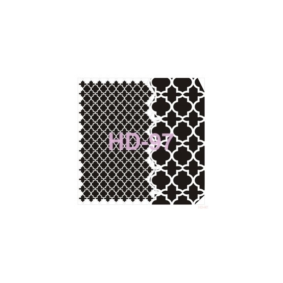 Home Decor (Duvar) Stencıl 45*45 cm HD-97