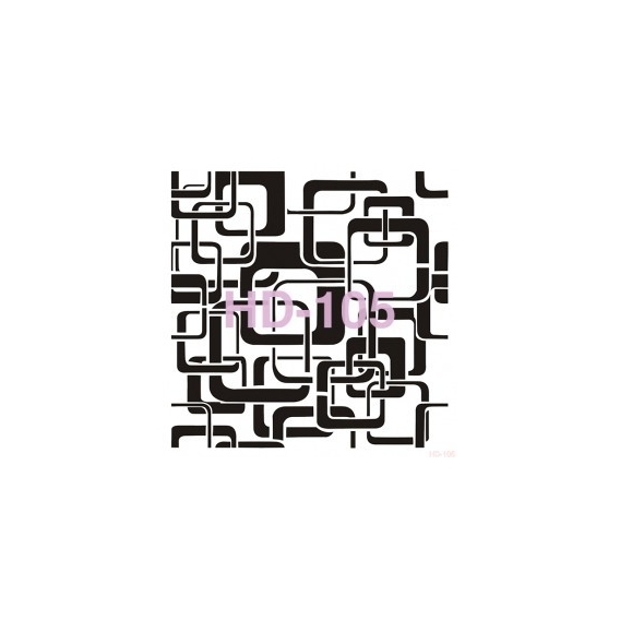 Home Decor (Duvar) Stencıl 45*45 cm HD-105