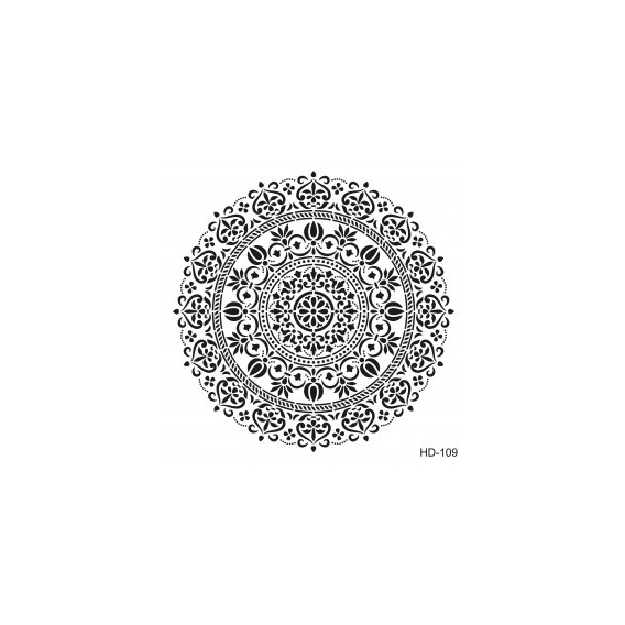 Home Decor (Duvar) Stencıl 45*45 cm HD-109