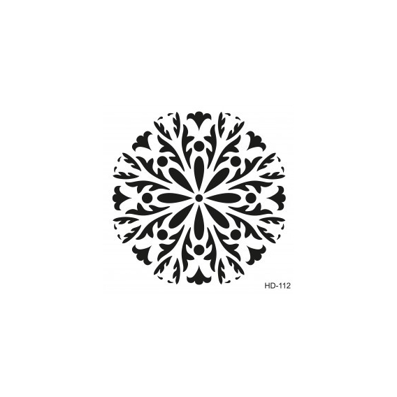 Home Decor (Duvar) Stencıl 45*45 cm HD-112