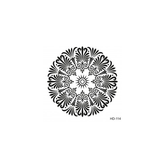 Home Decor (Duvar) Stencıl 45*45 cm HD-114