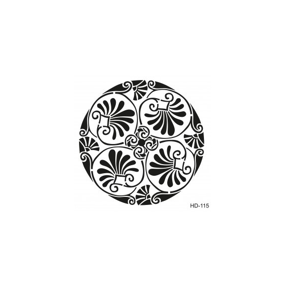 Home Decor (Duvar) Stencıl 45*45 cm HD-115