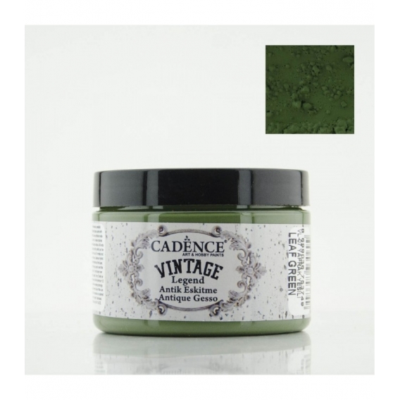 VİNTAGE LEGEND ANTİK ESKİTME YAPRAK YEŞİLİ-LEAF GREEN