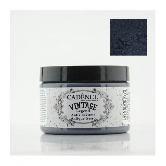 VİNTAGE LEGEND ANTİK ESKİTME KOYU ARDUVAZ GRİ-DARK SLATE GRAY