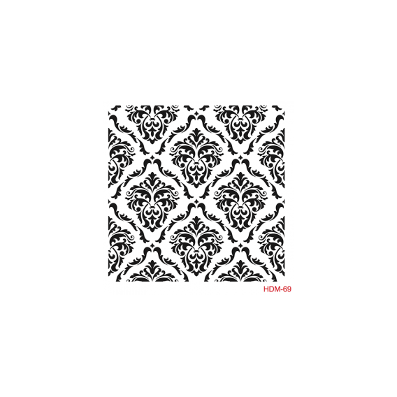 Home Decor Midi Stencil 22*22 cm hdm-69