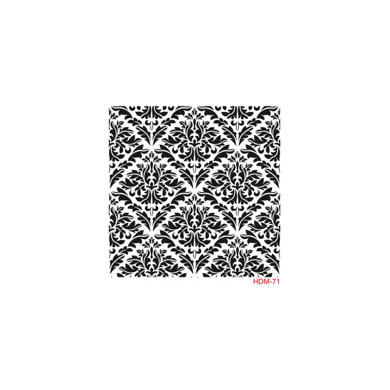 Home Decor Midi Stencil 22*22 cm hdm-71