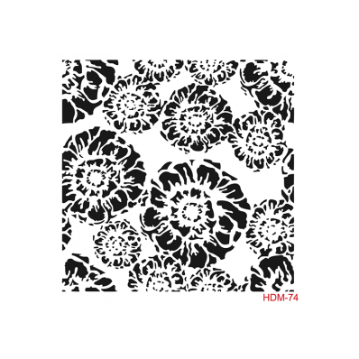 Home Decor Midi Stencil 22*22 cm hdm-74