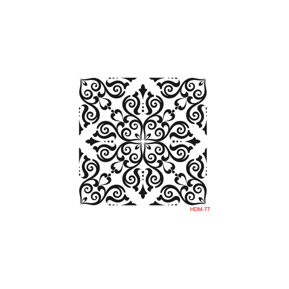 Home Decor Midi Stencil 22*22 cm hdm-77