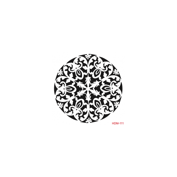 HOME DECOR MİDİ STENCİL 22*22 CM HDM-111