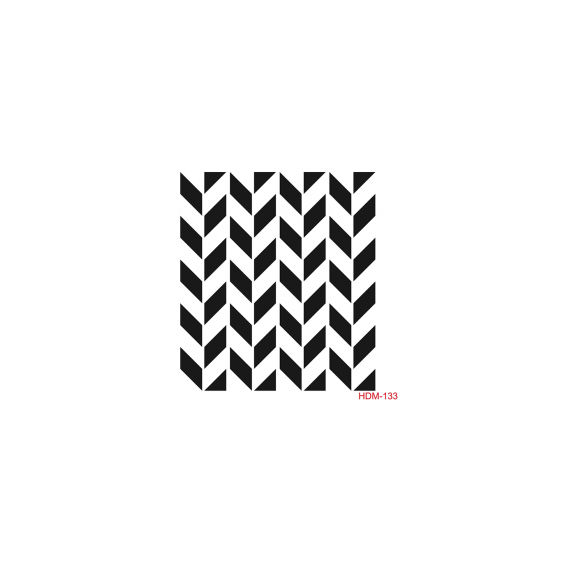 HOME DECOR MİDİ STENCİL 22*22 CM HDM-133