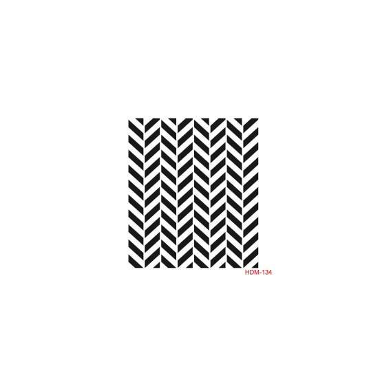 HOME DECOR MİDİ STENCİL 22*22 CM HDM-134