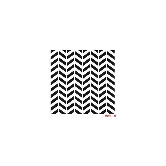 HOME DECOR MİDİ STENCİL 22*22 CM HDM-135
