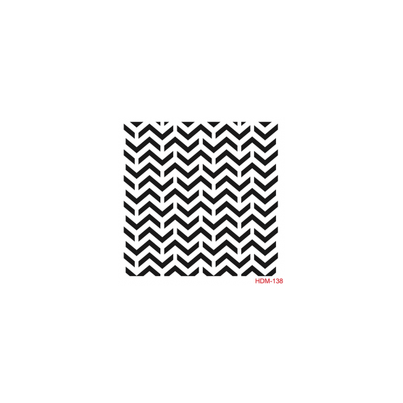 HOME DECOR MİDİ STENCİL 22*22 CM HDM-138