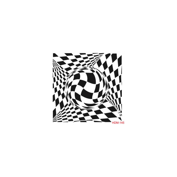 HOME DECOR MİDİ STENCİL 22*22 CM HDM-145