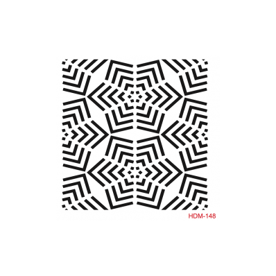 HOME DECOR MİDİ STENCİL 22*22 CM HDM-148