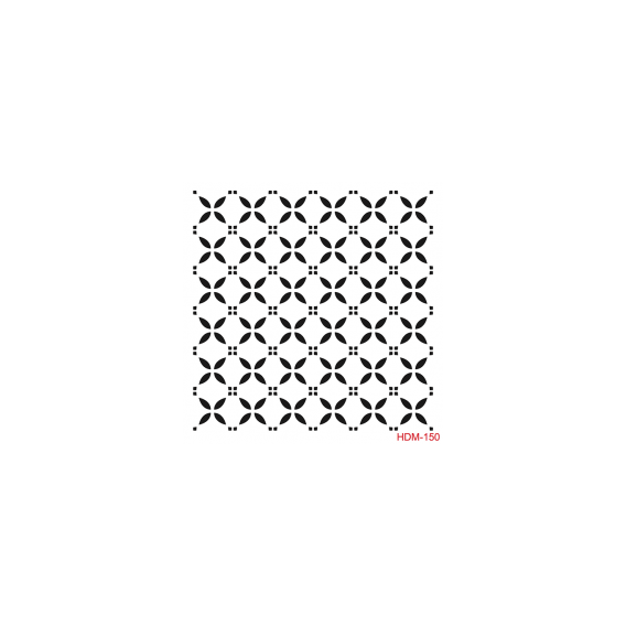 HOME DECOR MİDİ STENCİL 22*22 CM HDM-150