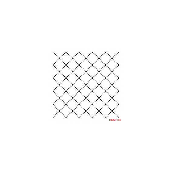 HOME DECOR MİDİ STENCİL 22*22 CM HDM-158