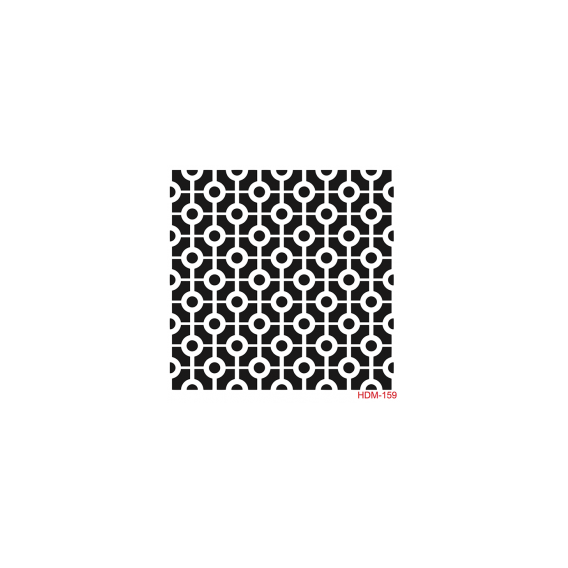 HOME DECOR MİDİ STENCİL 22*22 CM HDM-159
