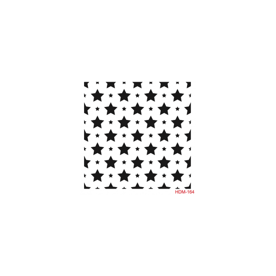 HOME DECOR MİDİ STENCİL 22*22 CM HDM-164