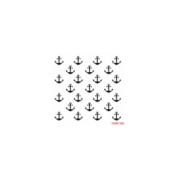 HOME DECOR MİDİ STENCİL 22*22 CM HDM-165