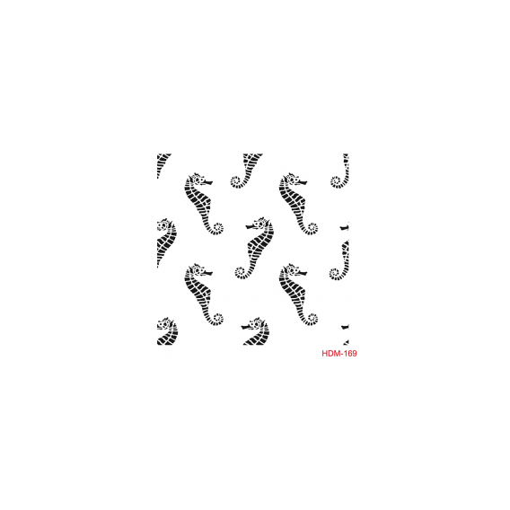 HOME DECOR MİDİ STENCİL 22*22 CM HDM-169