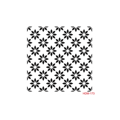 HOME DECOR MİDİ STENCİL 22*22 CM HDM-173