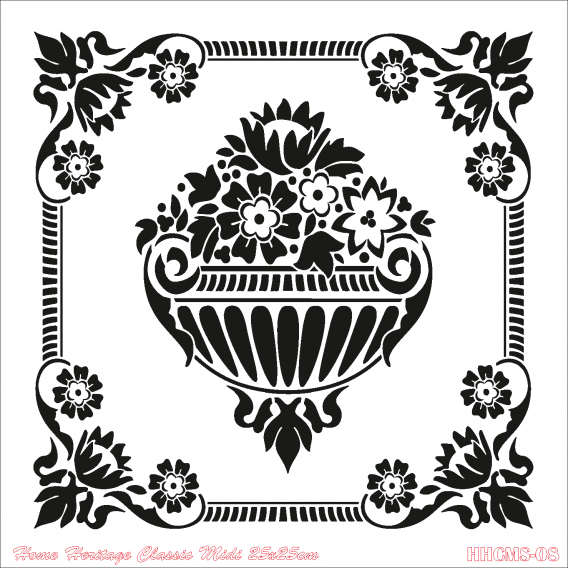 HHCMS-08 - HOME HERITAGE CLASSIC MIDI 25X25CM